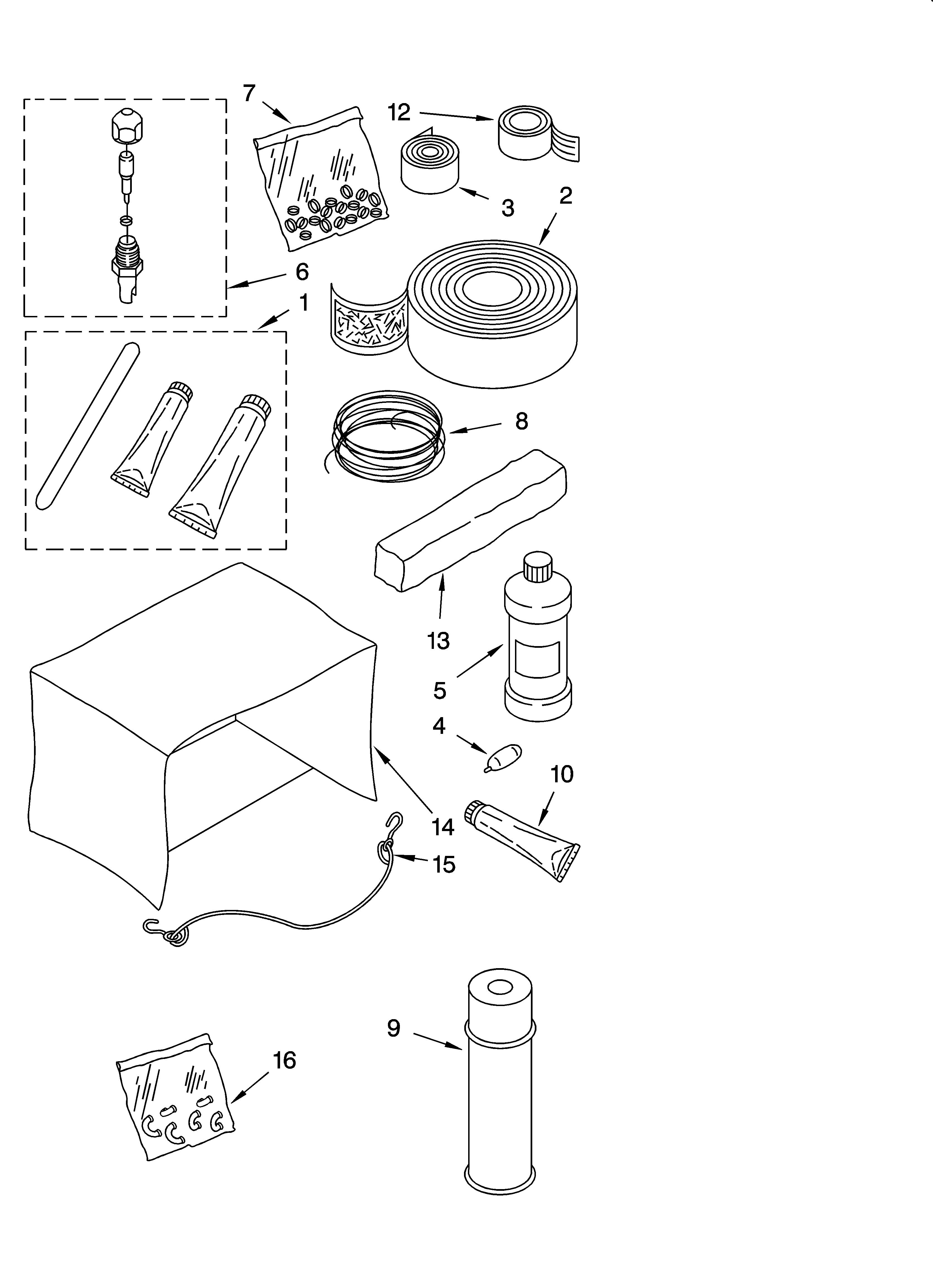 Optional  parts (not included)