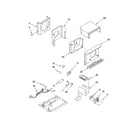 Whirlpool ACQ122PS1 air flow and control parts diagram