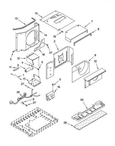 Air flow and control parts