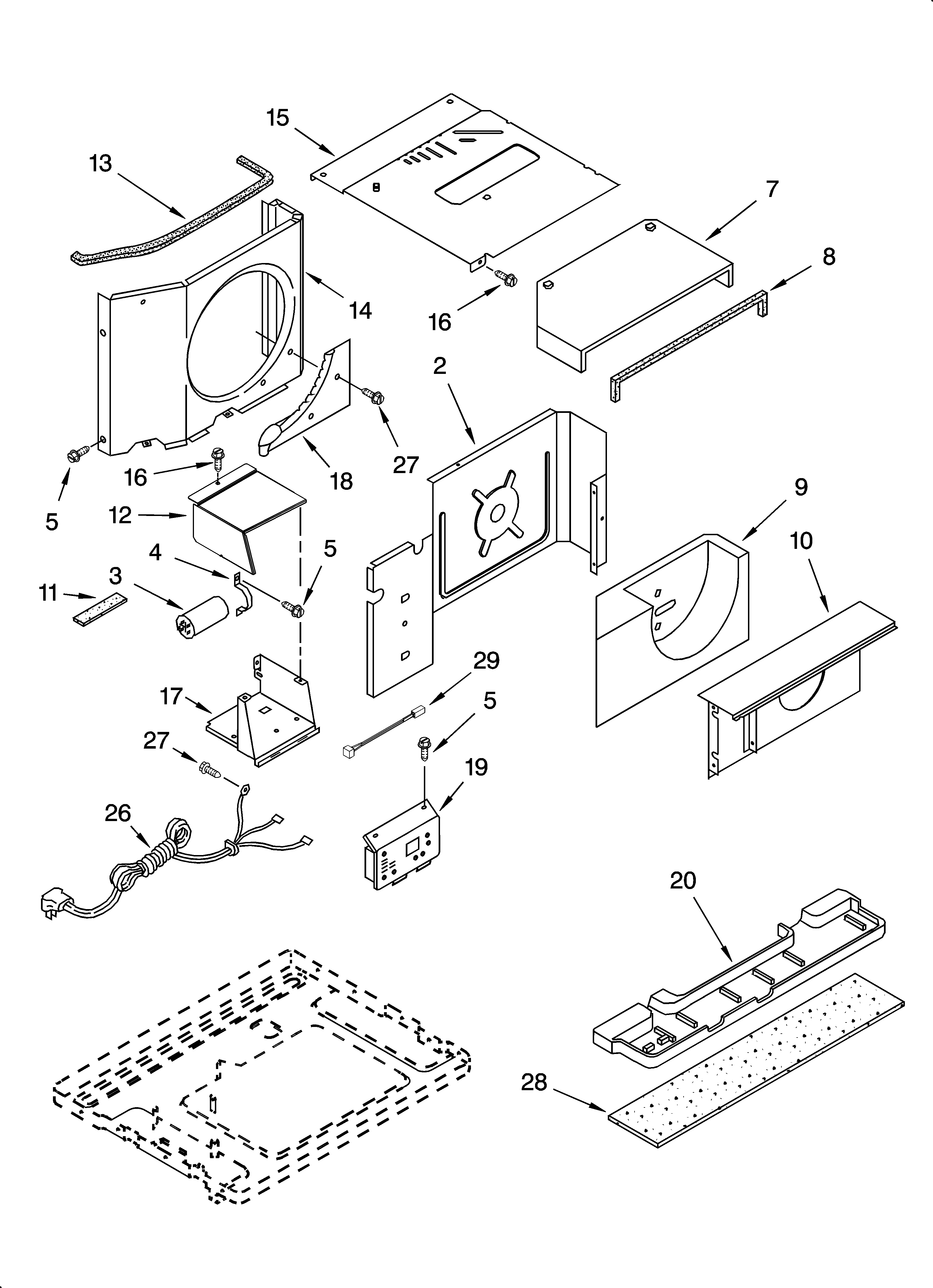 AIR FLOW AND CONTROL PARTS