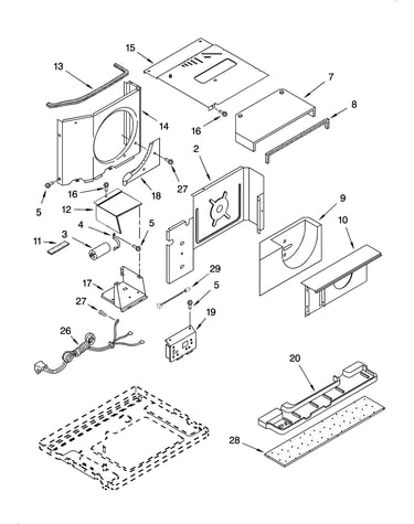 Air flow and control parts