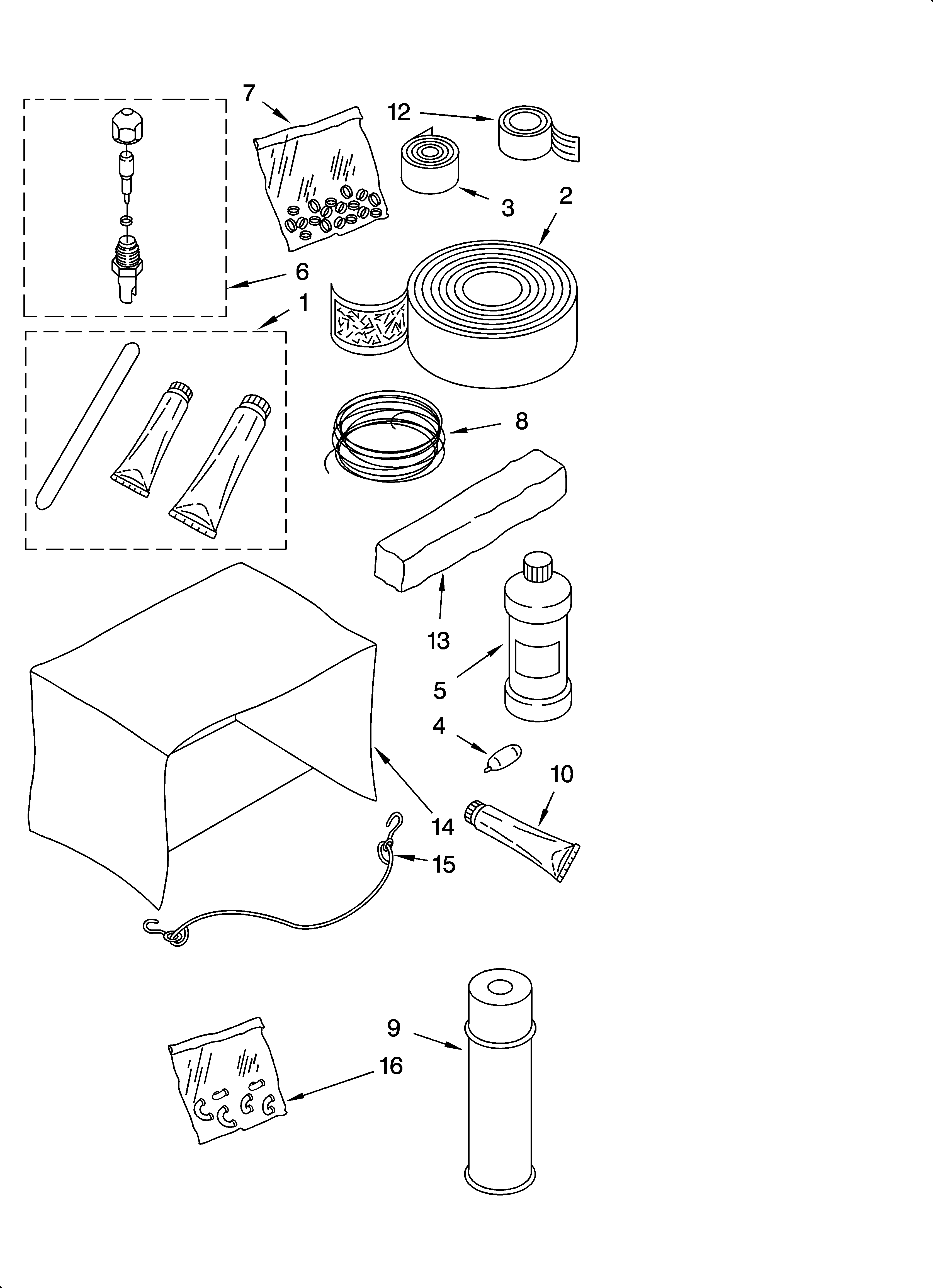 Optional  parts (not included)
