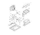 Crosley CA10WXP0 air flow and control parts diagram