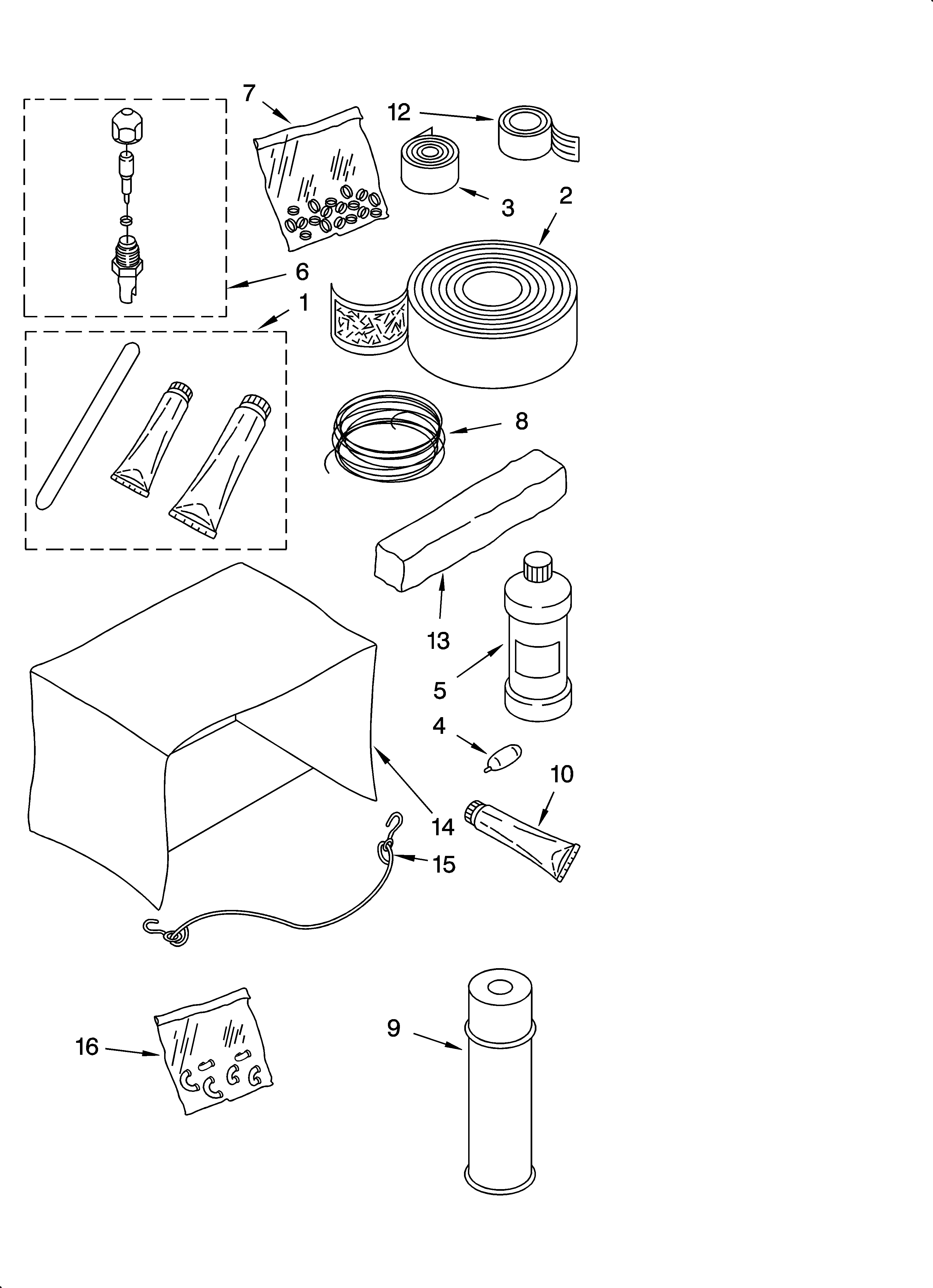 OPTIONAL  PARTS (NOT INCLUDED)