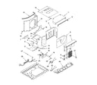 Crosley CAH8WRP1 air flow and control parts diagram