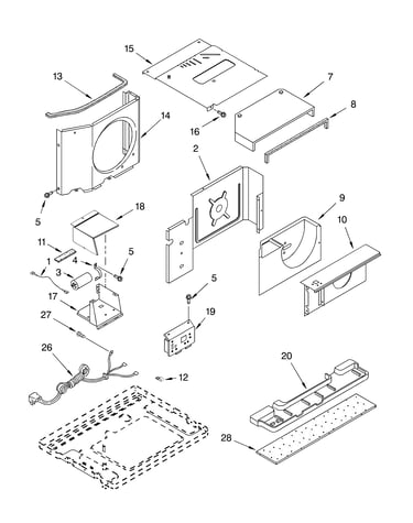 Air flow and control parts
