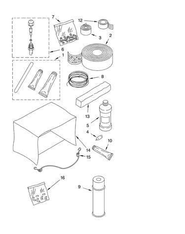 Optional  parts (not included)