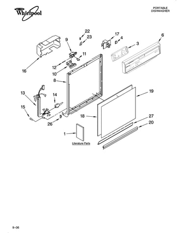 Frame and console parts