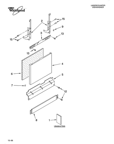 Door and panel parts