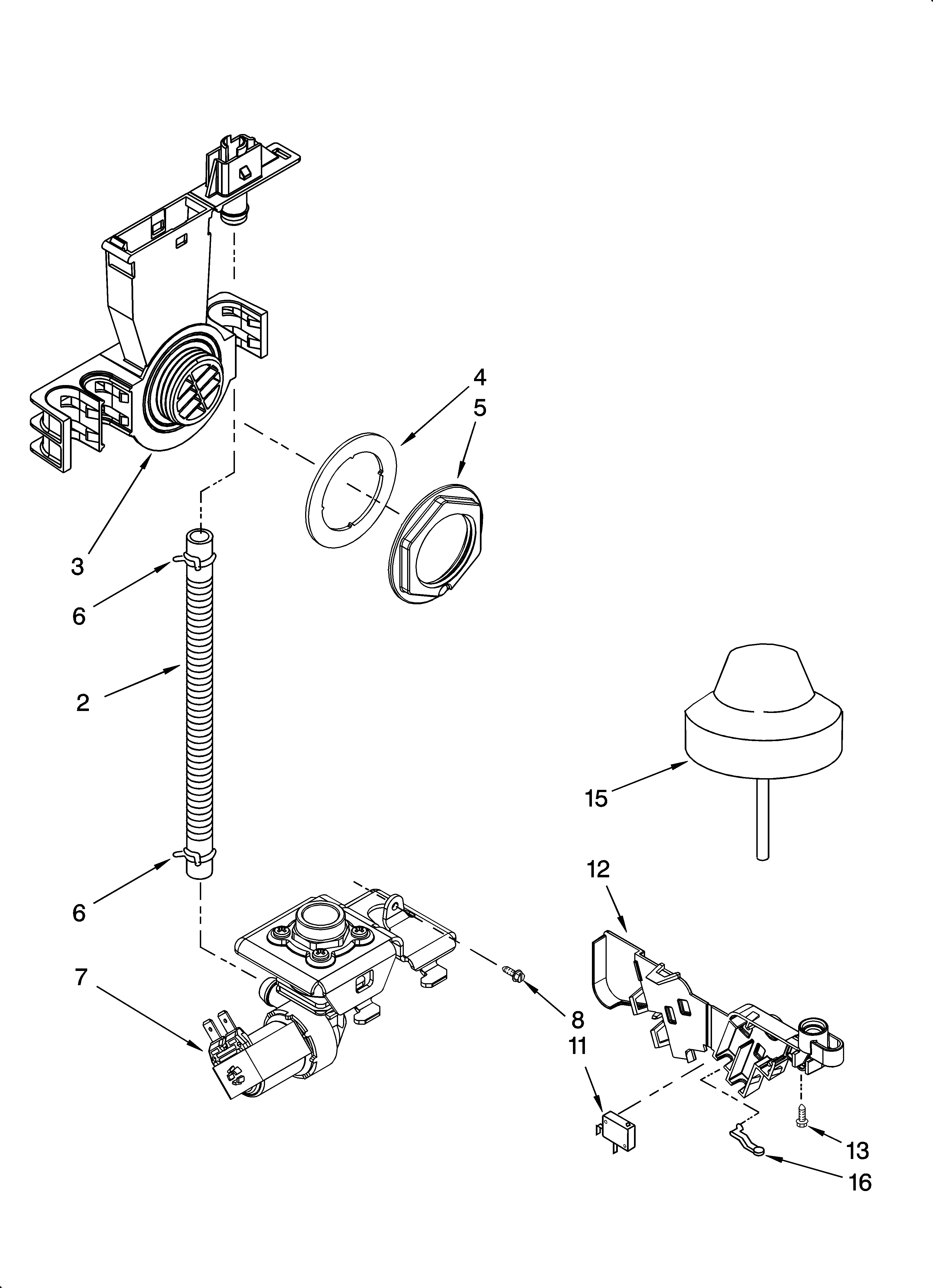 Fill and overfill parts