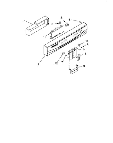 Control panel parts