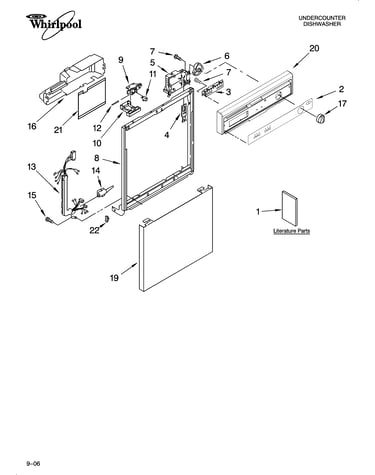 Frame and console parts