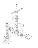 Pump and spray arm parts
