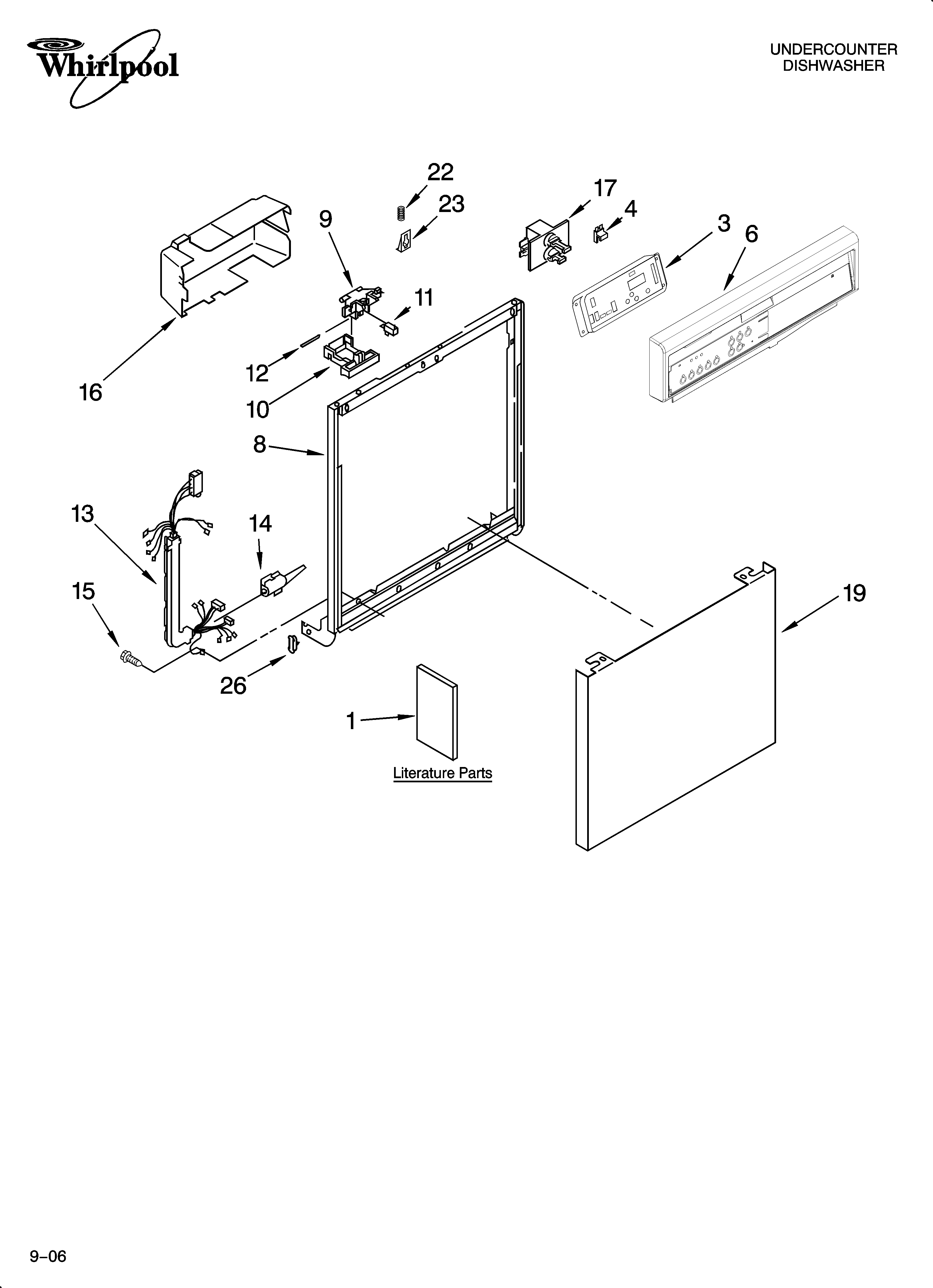 Frame and console parts