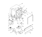 Whirlpool DU930PWSS0 tub assembly parts diagram