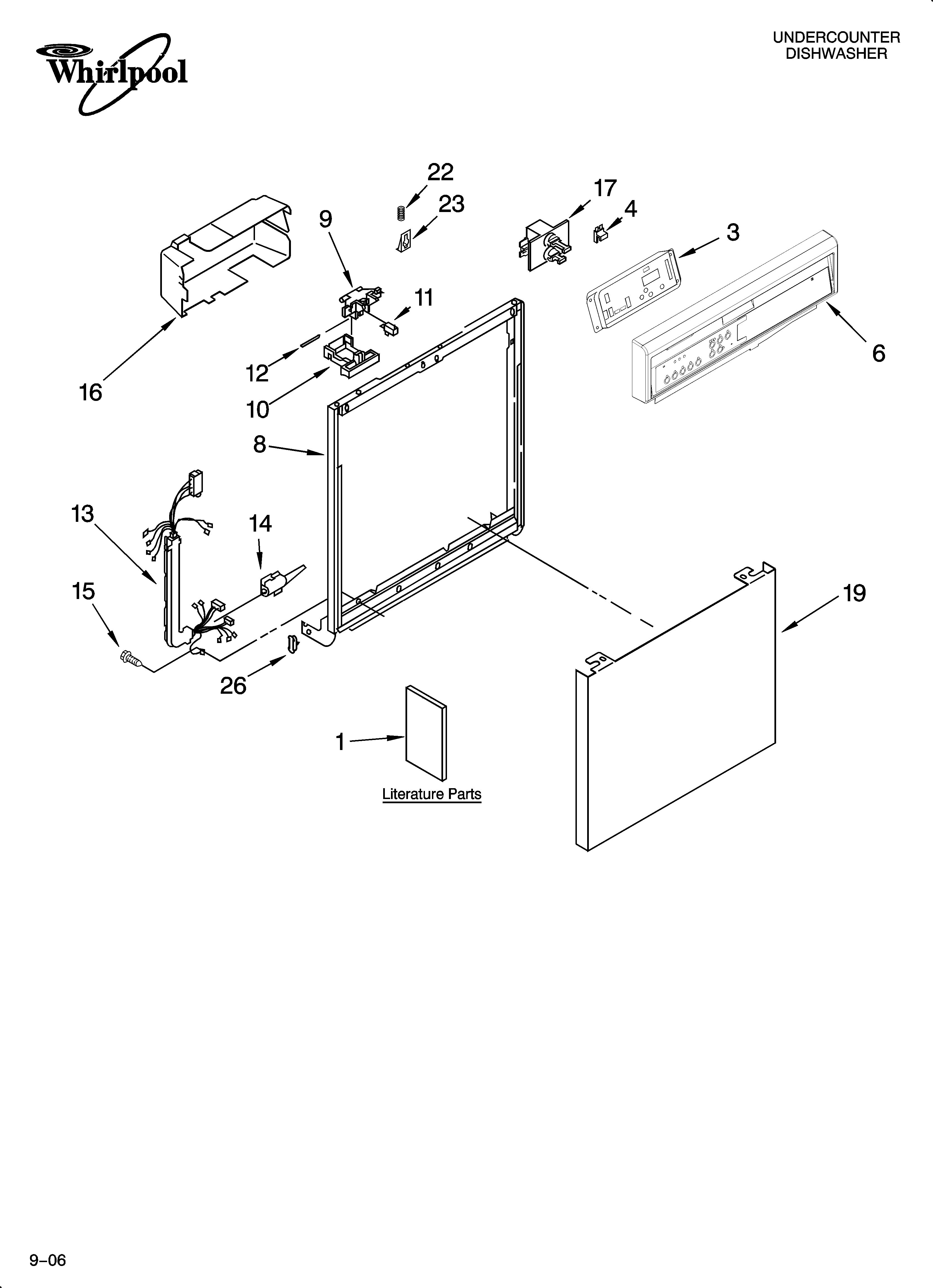 Frame and console parts