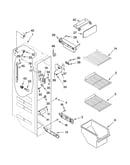 Freezer liner parts