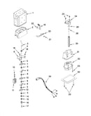 Motor and ice container parts