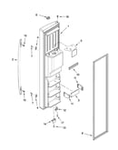 Freezer door parts