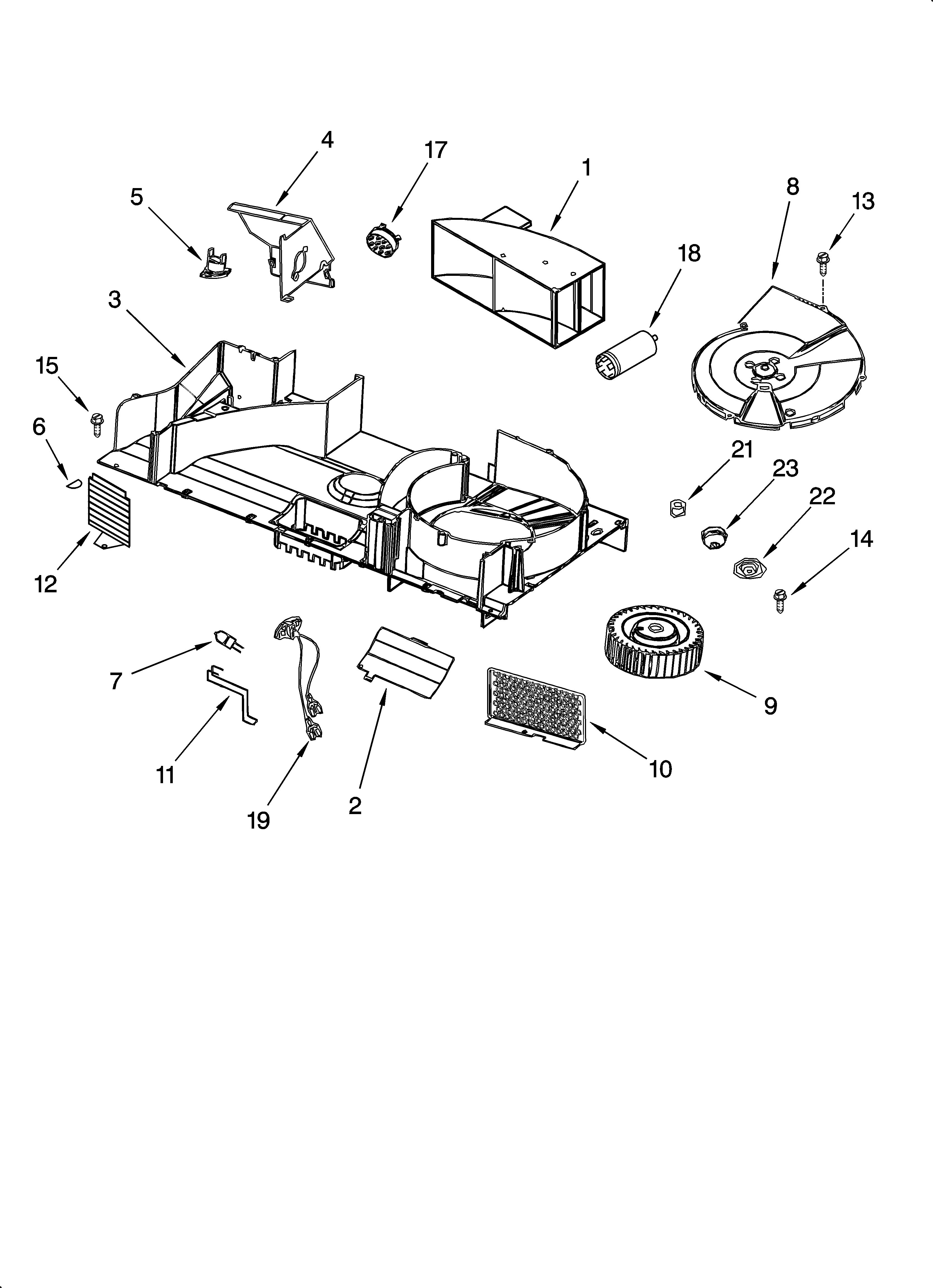 Air flow parts