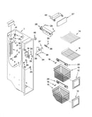 Freezer liner parts