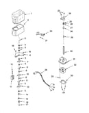 Motor and ice container parts