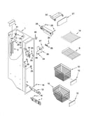 Freezer liner parts
