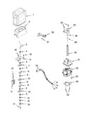 Motor and ice container parts