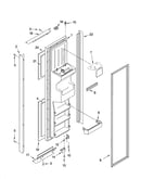 Freezer door parts