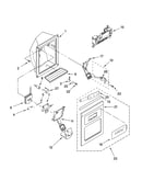 Dispenser front parts