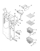 Freezer liner parts