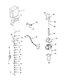 Motor and ice container parts