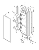 Refrigerator door parts