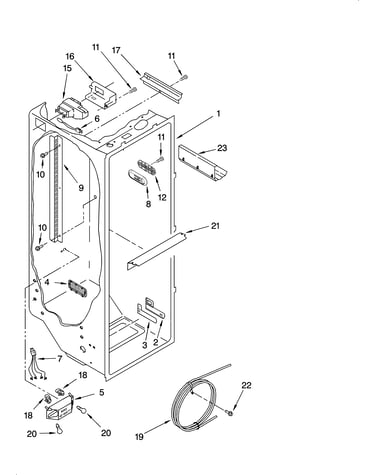 Refrigerator liner parts