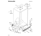 KitchenAid KSRG22FTSS00 cabinet parts diagram