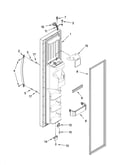 Freezer door parts