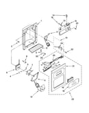 Dispenser front parts