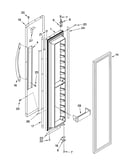 Freezer door parts