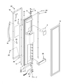 Freezer door parts