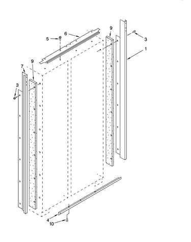 Cabinet trim parts