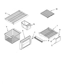 Freezer shelf parts