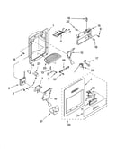 Dispenser and front parts