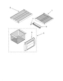 Freezer shelf parts