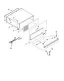 Top grille and unit cover parts