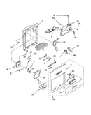 Dispenser and front parts