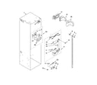 KitchenAid KSSO42FMX03 refrigerator liner parts diagram