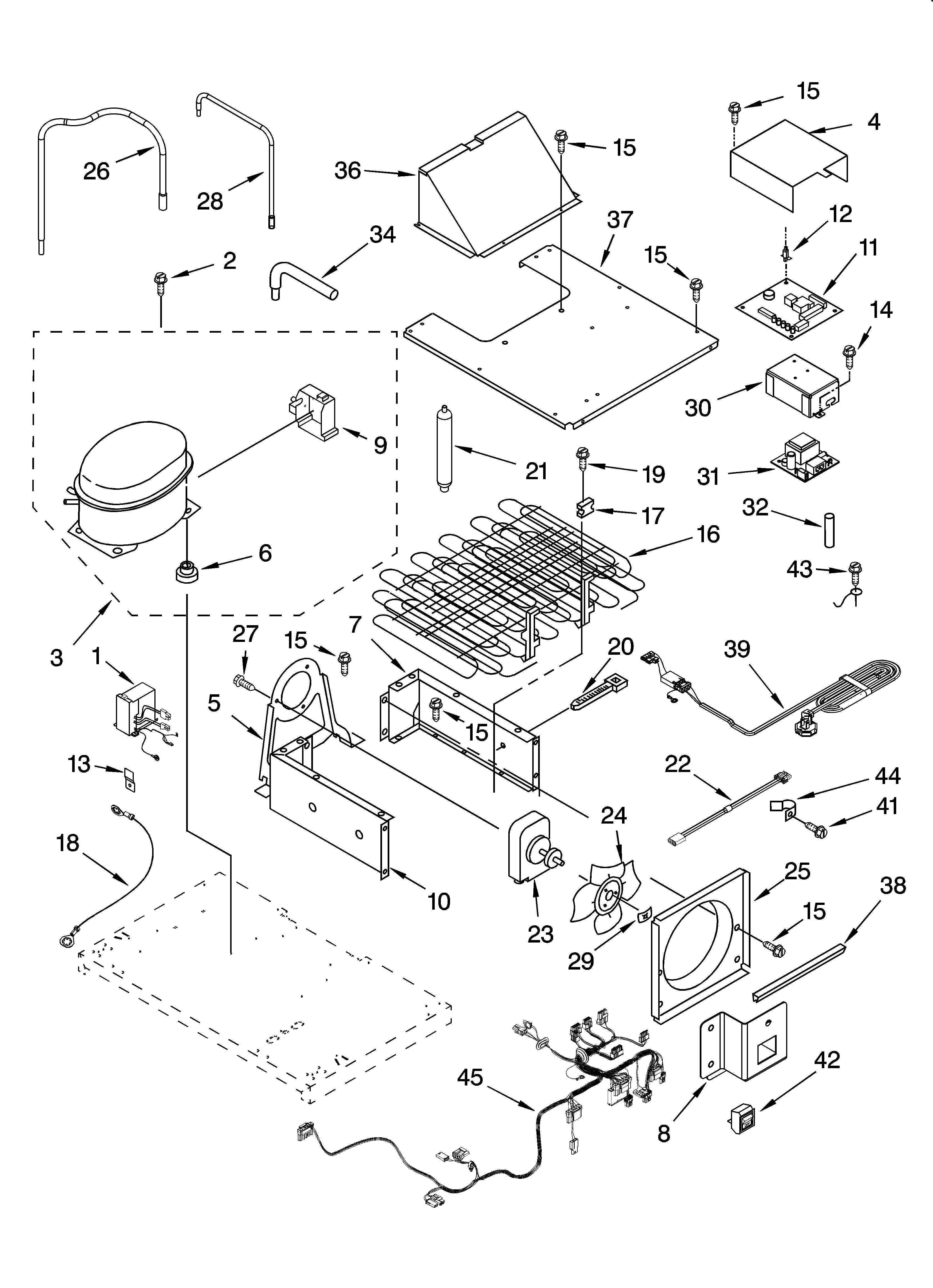 UPPER UNIT PARTS