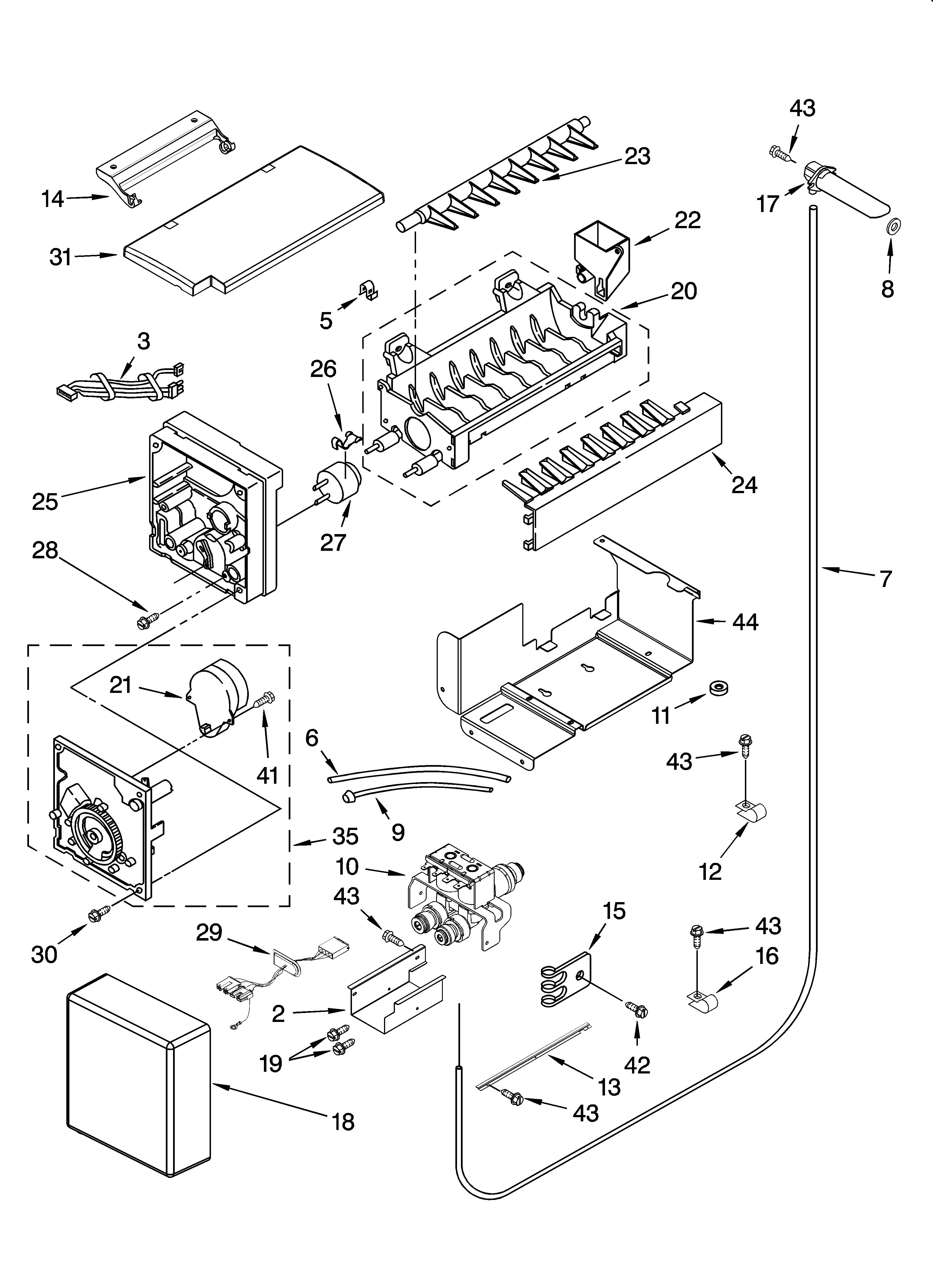 ICEMAKER PARTS