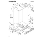 KitchenAid KSSP42QMS03 cabinet parts diagram