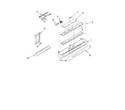 KitchenAid KSSP42QMS03 control panel parts diagram